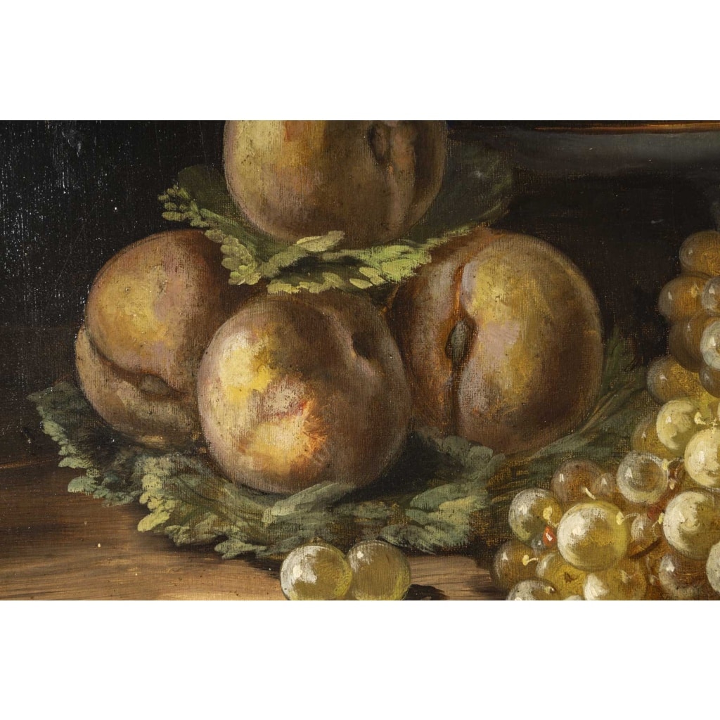 F KOCH, nature morte aux fruits | Biron 