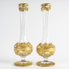 Une paire de vases Miniature en cristal et bronze doré, Fin XIXème siècle | Biron 