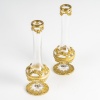 Une paire de vases Miniature en cristal et bronze doré, Fin XIXème siècle | Biron 