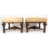 Paire de Tabourets de Style Louis XIV, circa 1880 | Biron 