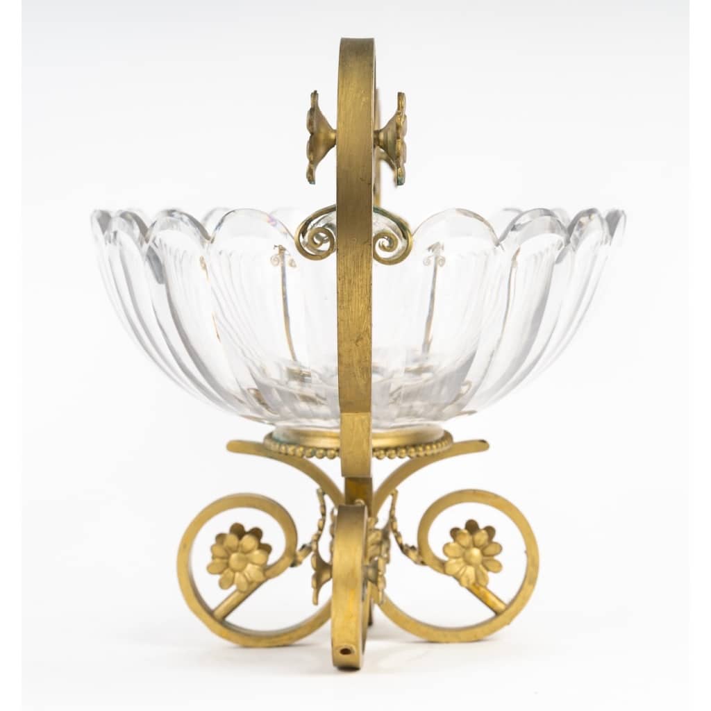 Grand Surtout en Cristal de Baccarat, Fin du XIXème siècle | Biron 