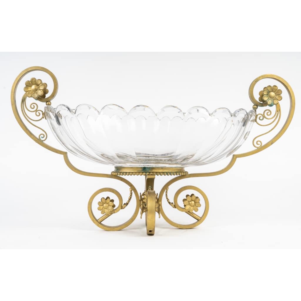 Grand Surtout en Cristal de Baccarat, Fin du XIXème siècle | Biron 