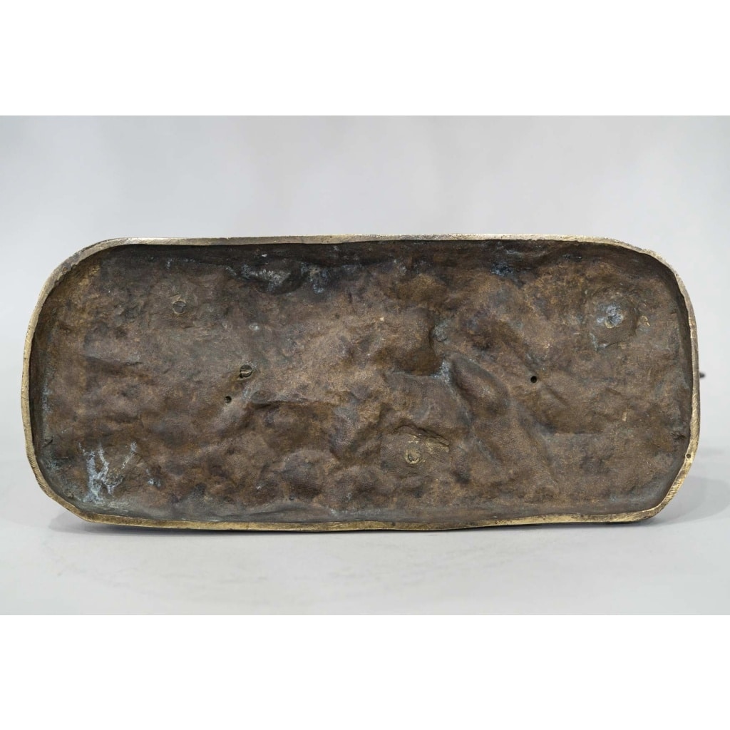 Sculpture – Chien De Chasse Setter , Pierre- Jules Mêne (1810-1879) – Bronze | Biron 