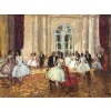 COSSON Marcel Peinture 20è Le salon des abonnés Huile sur toile Signée Certificat d’Authenticité | Biron 