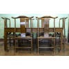 Ensemble 1 table + 6 chaises anciennes chinoises | Biron 