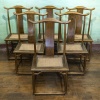 Ensemble 1 table + 6 chaises anciennes chinoises | Biron 