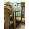 Ensemble 1 table + 6 chaises anciennes chinoises | Biron 