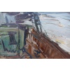 HERBO Fernand Peinture Française XXè Normandie Honfleur Et Son Port Huile sur Toile Signée Certificat d’authenticité | Biron 