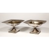GORHAM – Paire de Coupes en argent massif martelé Birmingham XXe | Biron 