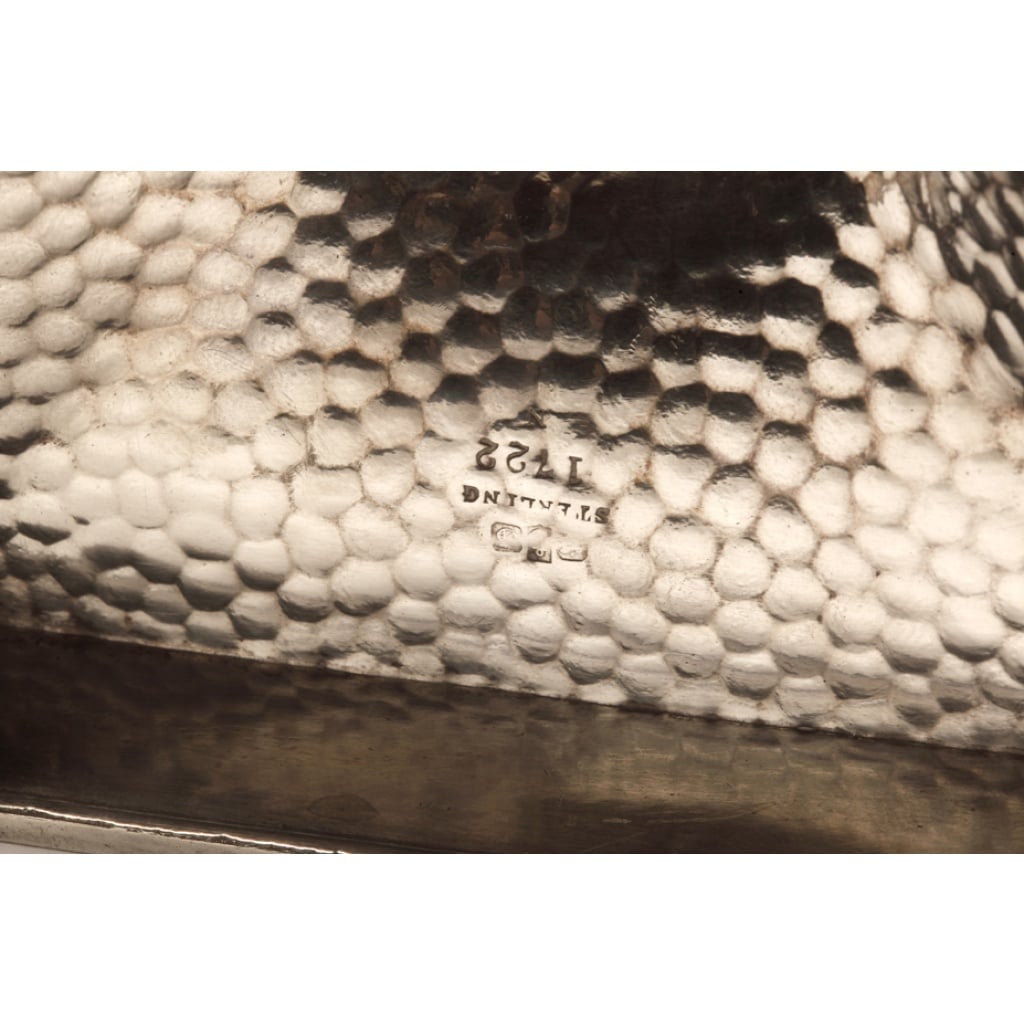 GORHAM – Paire de Coupes en argent massif martelé Birmingham XXe | Biron 
