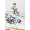 Rare Service de Table en Porcelaine Meissen – Floral bleu et dorée -78 Pièces – 1880 | Biron 