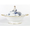 Rare Service de Table en Porcelaine Meissen – Floral bleu et dorée -78 Pièces – 1880 | Biron 
