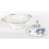 Rare Service de Table en Porcelaine Meissen – Floral bleu et dorée -78 Pièces – 1880 | Biron 