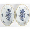 Rare Service de Table en Porcelaine Meissen – Floral bleu et dorée -78 Pièces – 1880 | Biron 