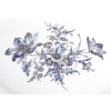 Rare Service de Table en Porcelaine Meissen – Floral bleu et dorée -78 Pièces – 1880 | Biron 