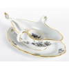 Rare Service de Table en Porcelaine Meissen – Floral bleu et dorée -78 Pièces – 1880 | Biron 
