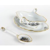 Rare Service de Table en Porcelaine Meissen – Floral bleu et dorée -78 Pièces – 1880 | Biron 