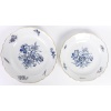 Rare Service de Table en Porcelaine Meissen – Floral bleu et dorée -78 Pièces – 1880 | Biron 
