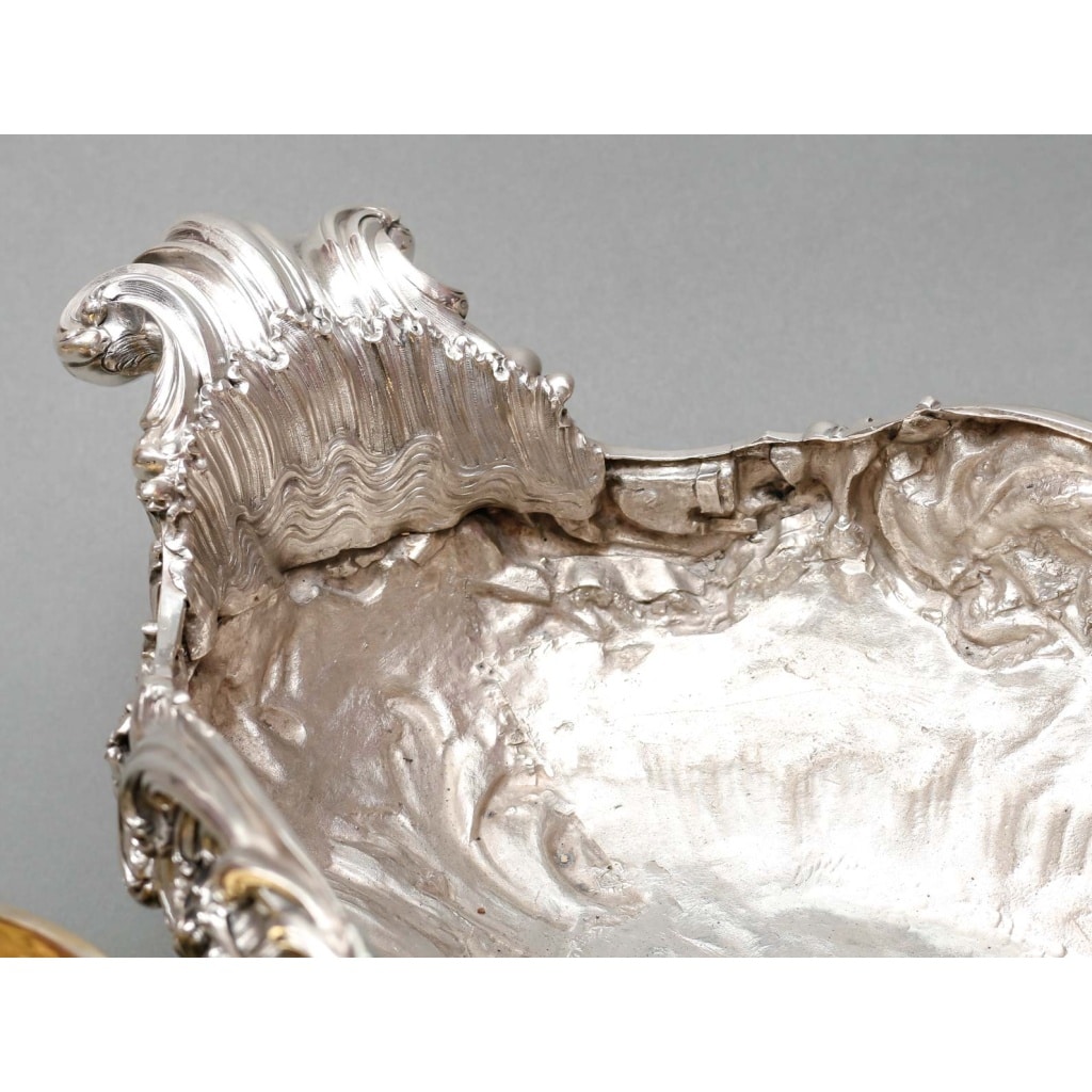 TIFFANY & Co – Importante Jardinière en argent massif époque XIXe | Biron 