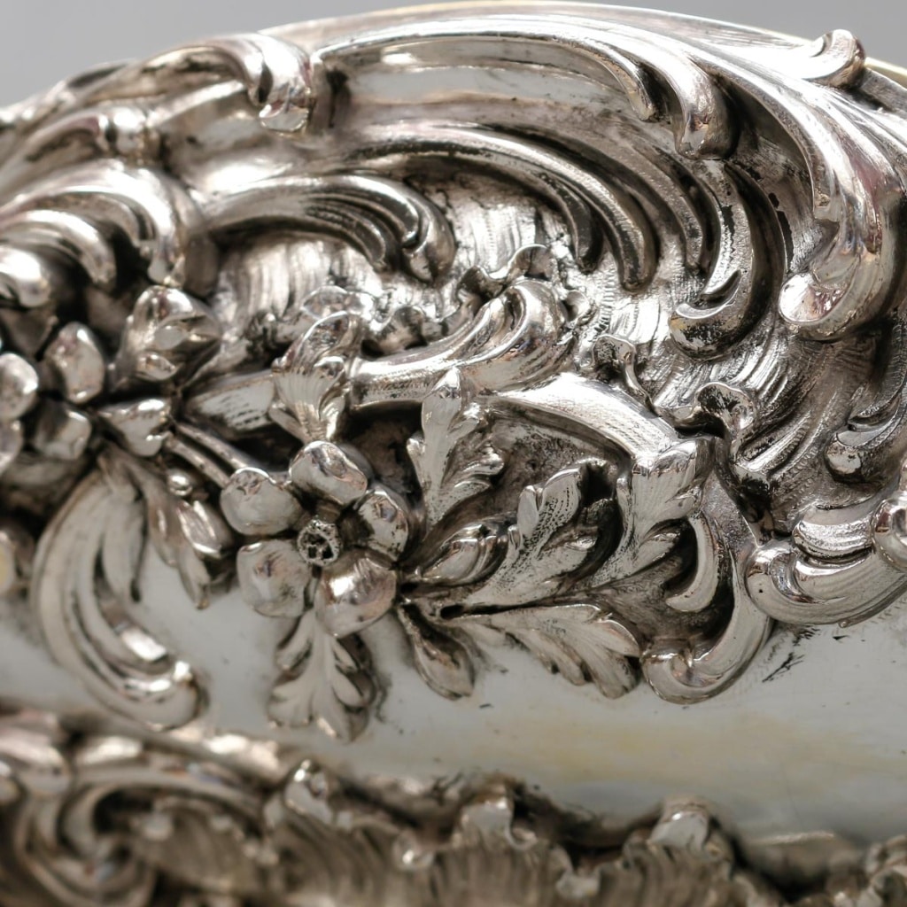 TIFFANY & Co – Importante Jardinière en argent massif époque XIXe | Biron 