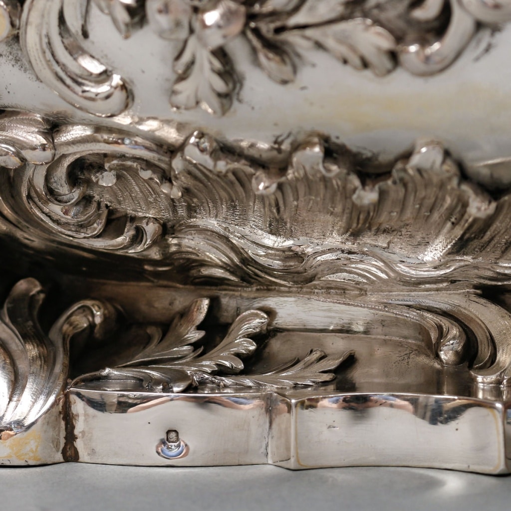 TIFFANY & Co – Importante Jardinière en argent massif époque XIXe | Biron 