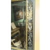 Miroir Gravé à parcloses et Fronton, XIXème Siècle. | Biron 