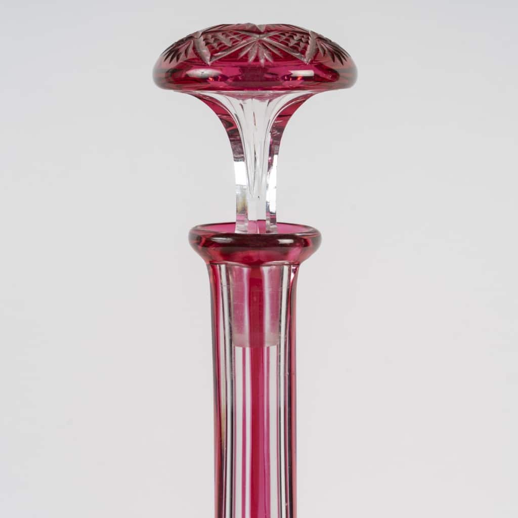 Cristallerie De Baccarat, Paire De Carafes Collection dite « du Tsar ». Edition d’Origine. | Biron 