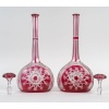 Cristallerie De Baccarat, Paire De Carafes Collection dite « du Tsar ». Edition d’Origine. | Biron 