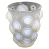 René Lalique, vase « Spirales » verre opalescent. | Biron 