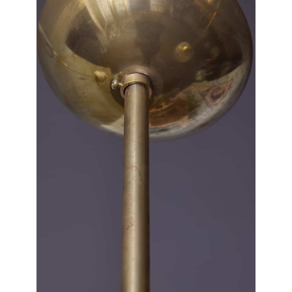 Suspensions in Brass with Painted Glass Globes | Biron 