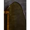 Brass and Murano Glass Large modernist Wall Sconces | Biron 