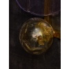 Brass and Murano Glass Large modernist Wall Sconces | Biron 