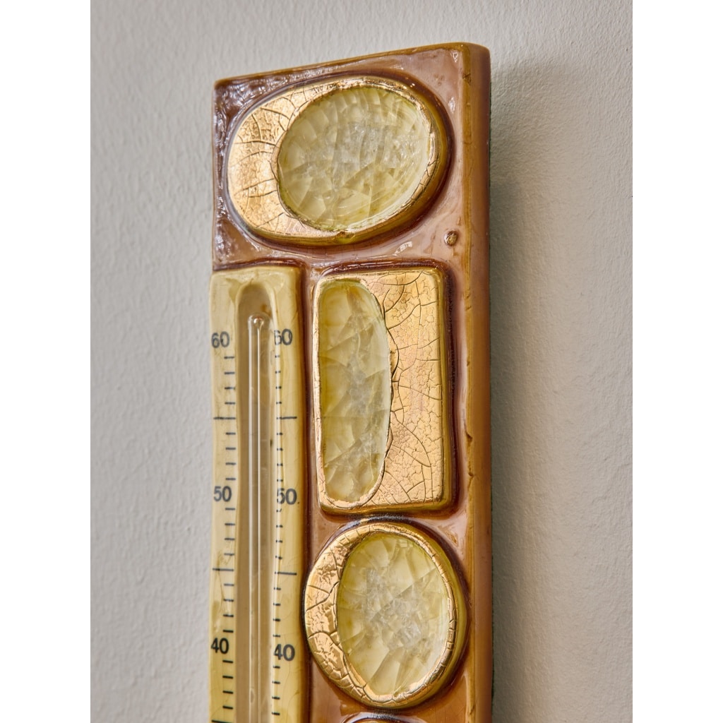 Gold Ceramic Thermometer by Mithé Espelte | Biron 