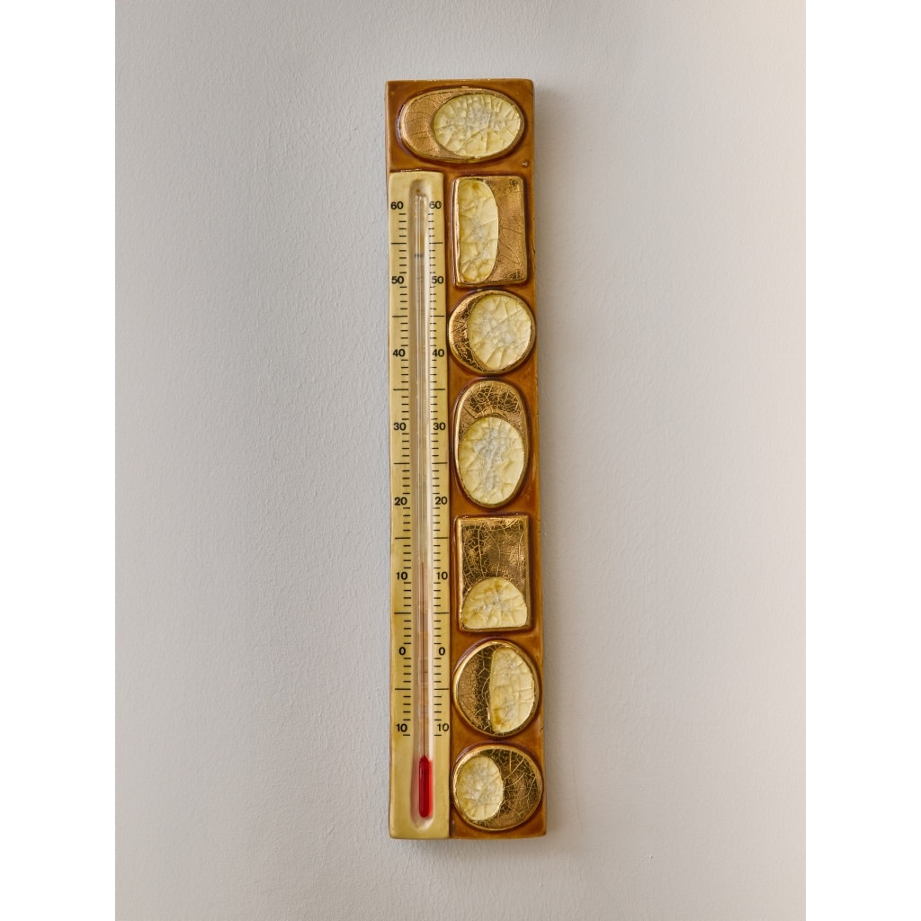 Gold Ceramic Thermometer by Mithé Espelte | Biron 