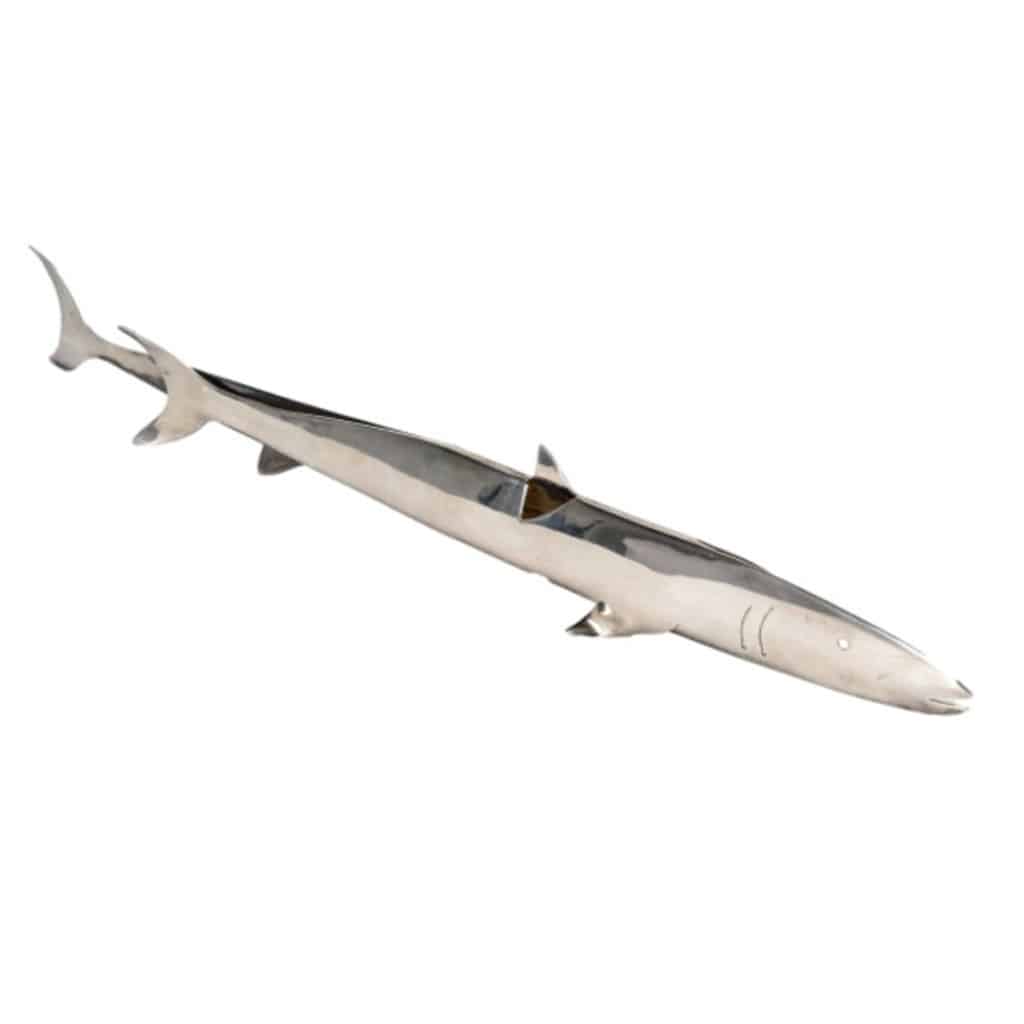 Gio Ponti : Requin en argent massif | Biron 