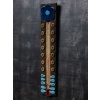 Ceramic Thermometer by Mithé Espelte with Flower Motif | Biron 