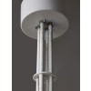 Metal and Plexi Ciondolo Ambasciata Chandelier by Vittorio Introini for Stilnovo | Biron 