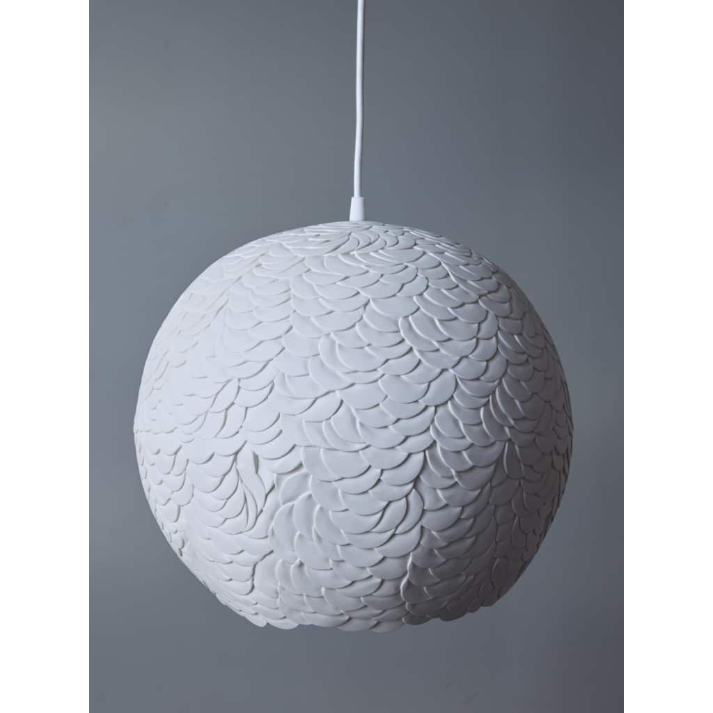 Set of Three Porcelaine Suspensions by French Duo Rousse | Biron 
