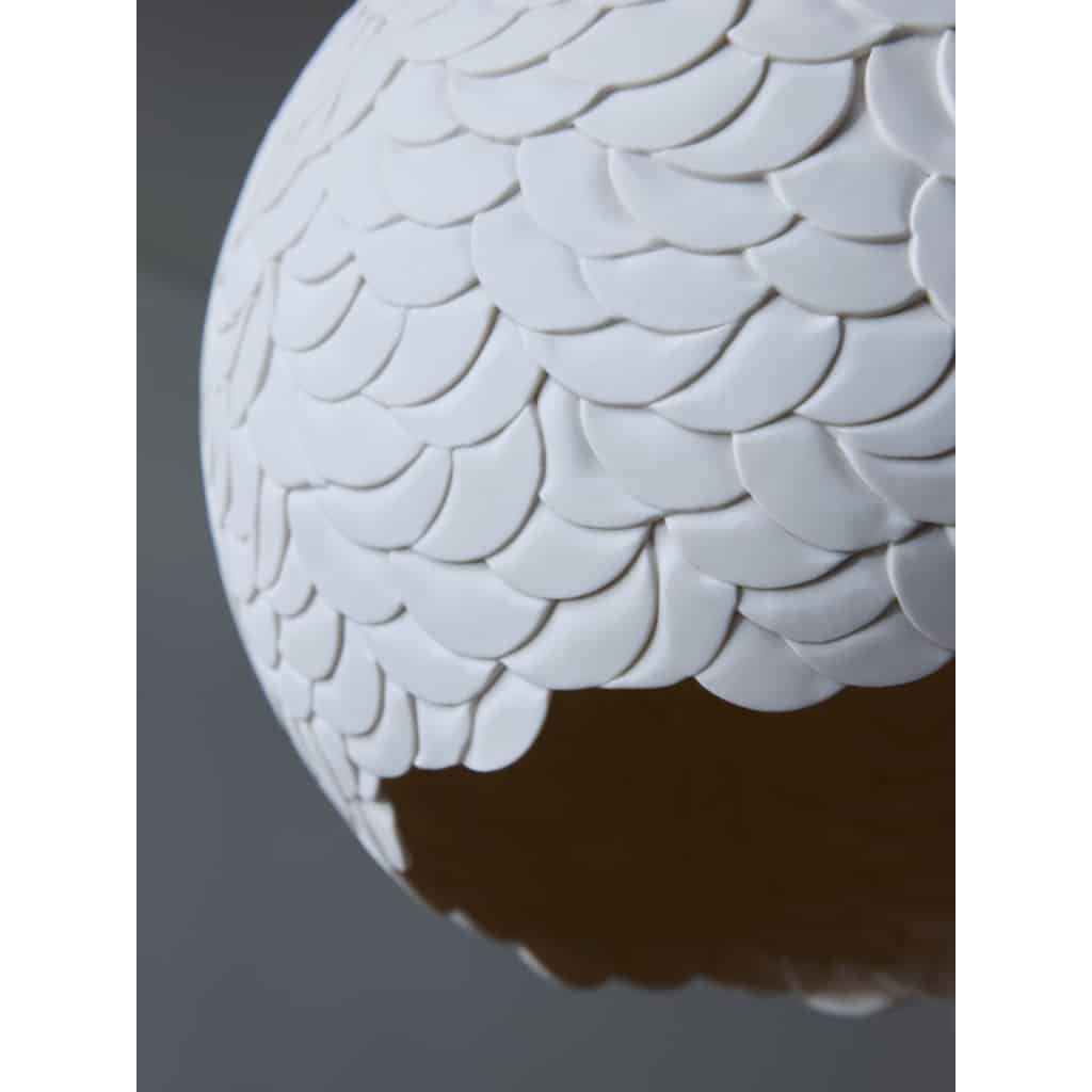 Set of Three Porcelaine Suspensions by French Duo Rousse | Biron 