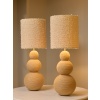 Pair of Table Lamp Wrapped in Rope | Biron 
