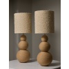 Pair of Table Lamp Wrapped in Rope | Biron 