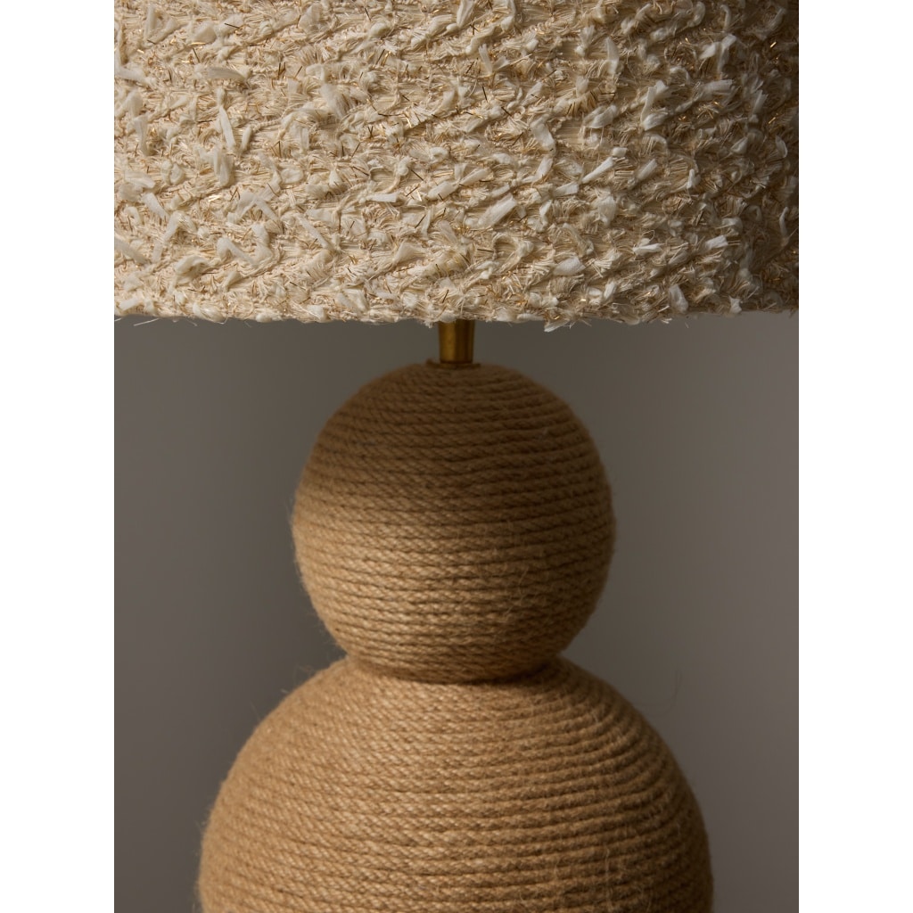 Pair of Table Lamp Wrapped in Rope | Biron 