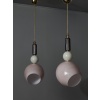 Asymmetrical Globe Murano Glass Pendants | Biron 