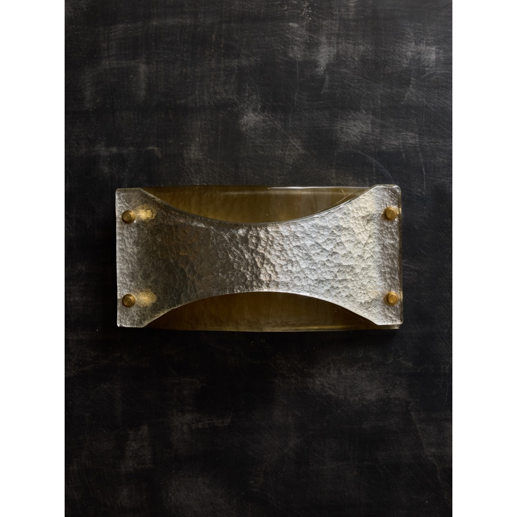 Two Tones Murano Glass Wall Sconces | Biron 