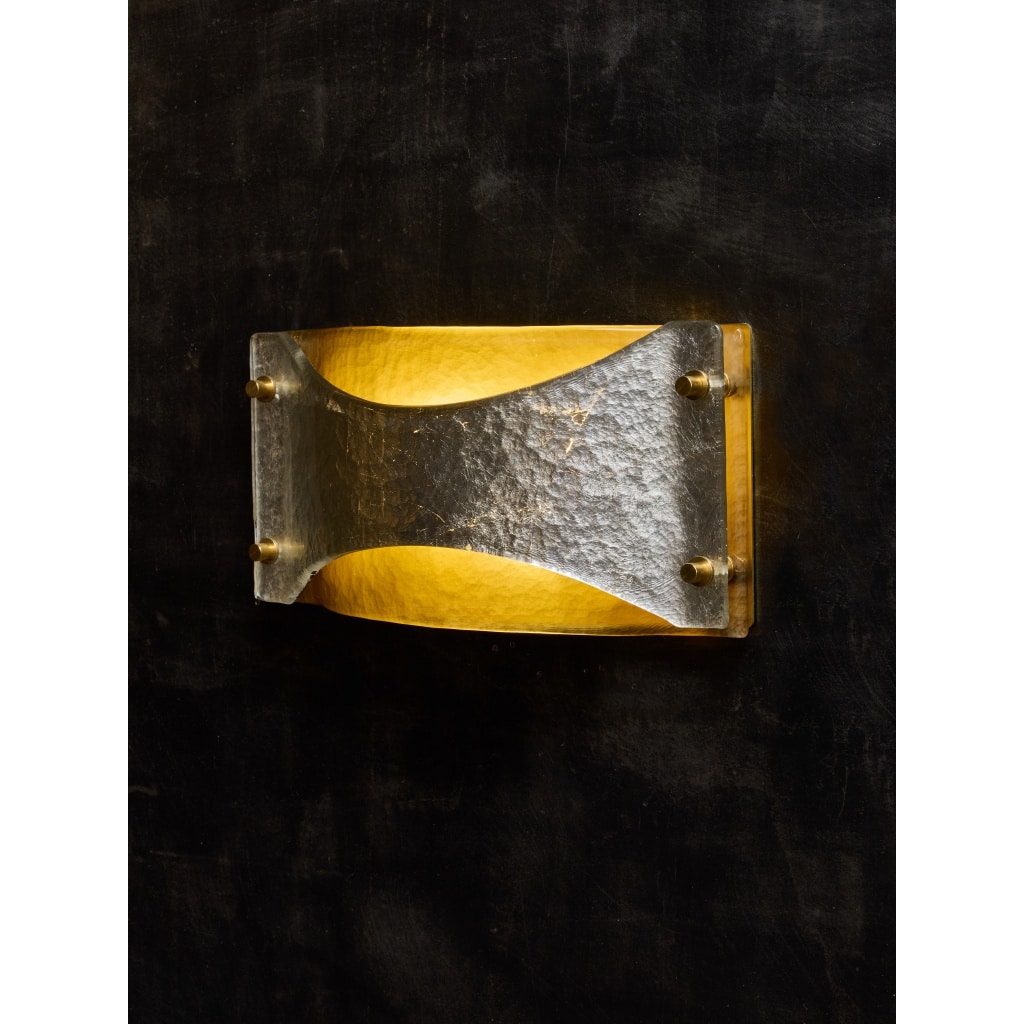 Two Tones Murano Glass Wall Sconces | Biron 