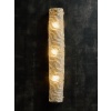 Wave Paterned and Textured Murano Glass Wall Sconces | Biron 