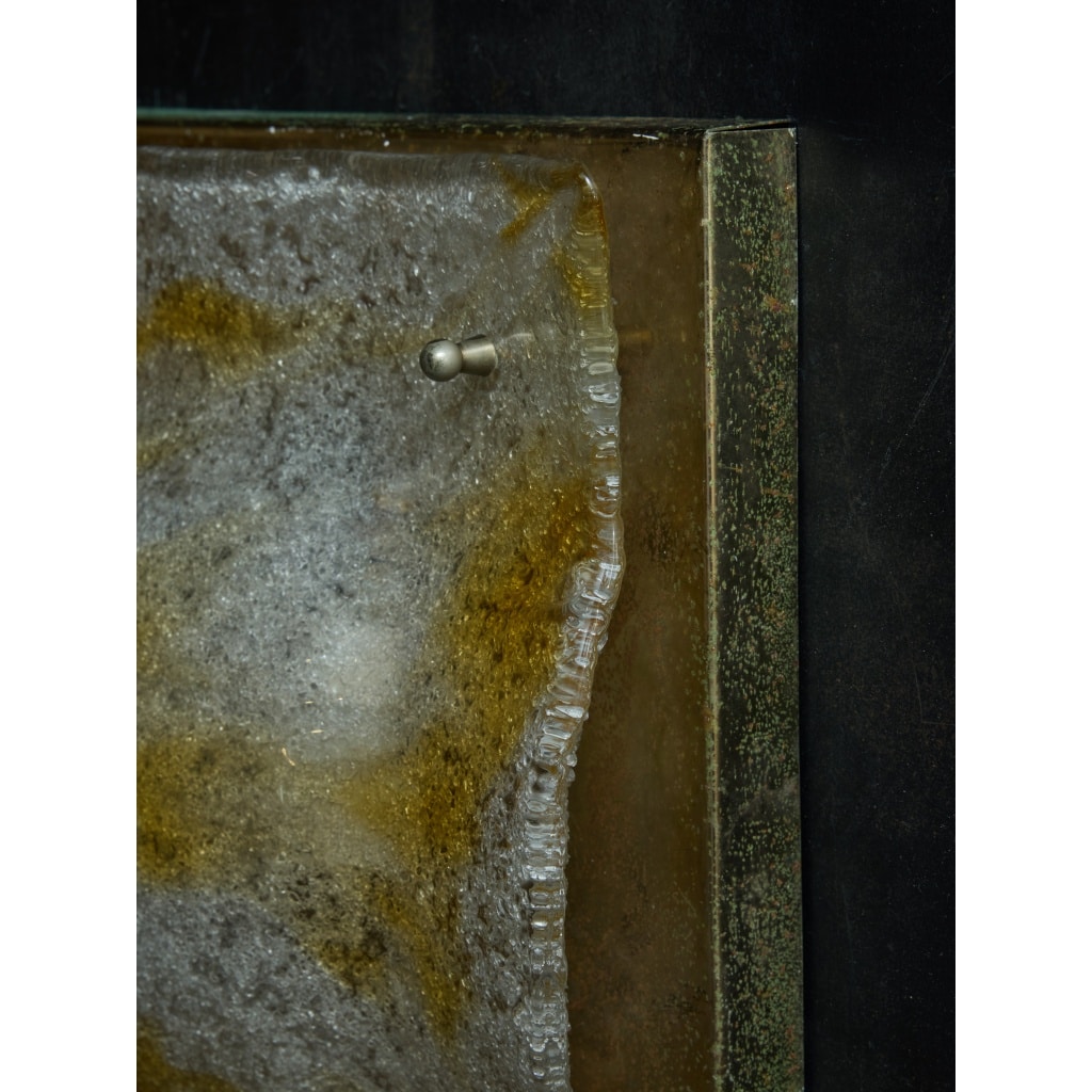 Two Pairs of Toni Zuccheri for Mazzega Murano Glass Wall Sconces | Biron 