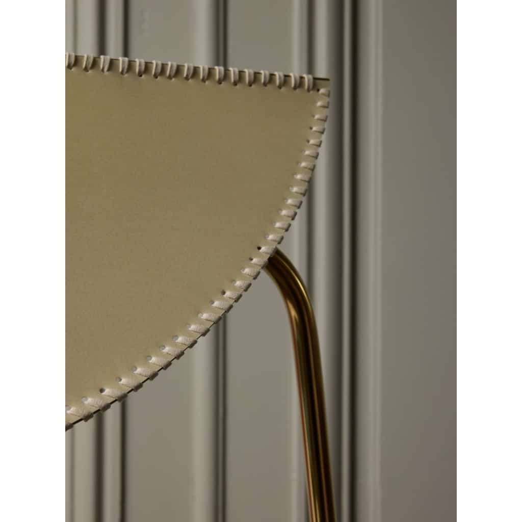 Floor Lamp in Marble, Brass and paper by Diego Mardegan | Biron 