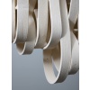 Long Chandelier in Iron and Ceramic by Olivia Cognet | Biron 