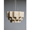 Retrofuture Ceramic Chandelier by Olivia Cognet | Biron 